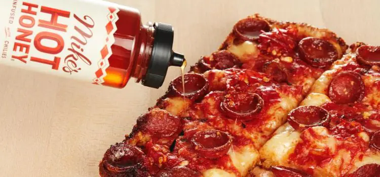 Pepperoni Pizza With Hot Honey