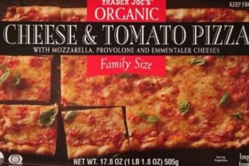 Trader Joe's Cheese and Tomato Pizza