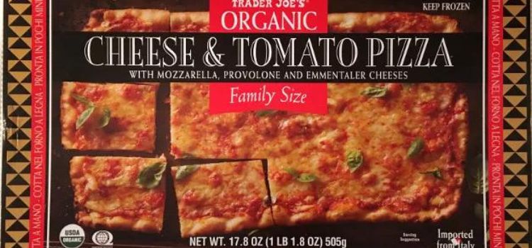 Trader Joe's Cheese and Tomato Pizza