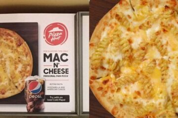 Calories in Pizza Hut Personal Pan Cheese Pizza