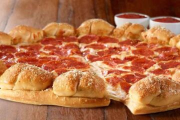 Garlic Knot Crust Pizza