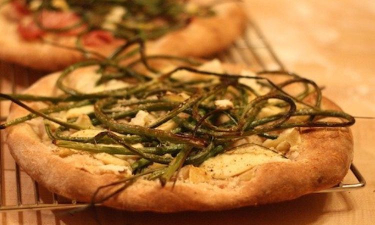 Garlic Scape Pesto Pizza: A Heavenly Slice