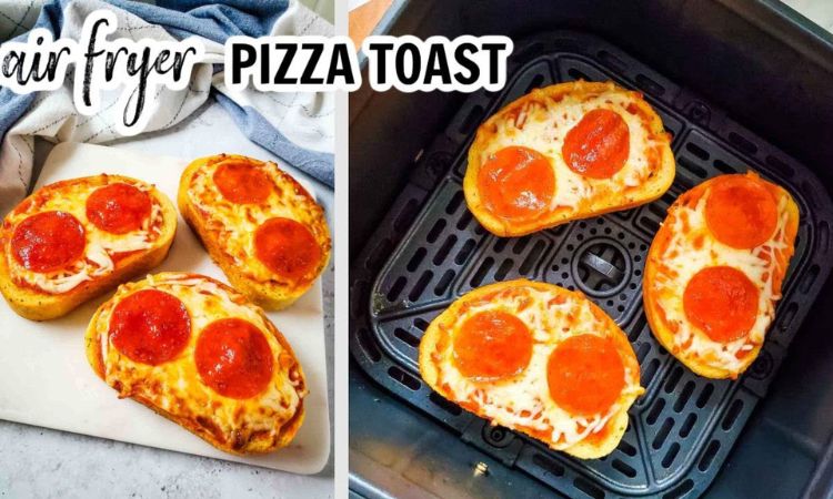 Garlic Toast Pizza in Air Fryer Savory Delight in 10 min