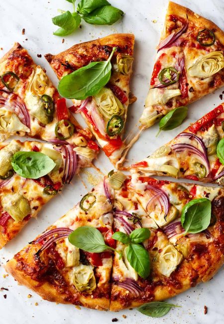 Italian Vegetarian Pizza Toppings: Simple and Healthy Options
