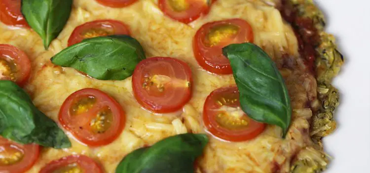Pan Fried Zucchini Pizza