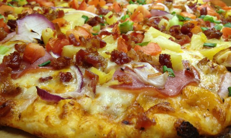 Round Table Taco Pizza The Perfect Fusion of Tacos and Pizza