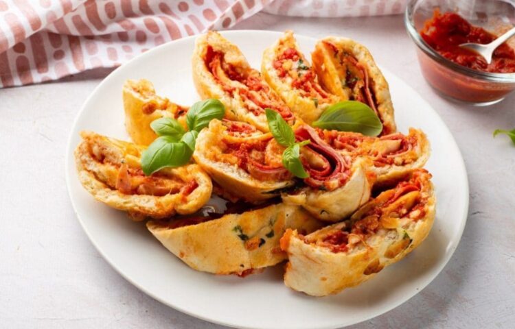 Pour-In-The-Pan Pizza With Tomatoes And Mozzarella