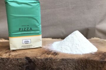 How many pizzas does 1kg of flour make?