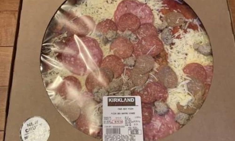 is costco pepperoni pizza pork