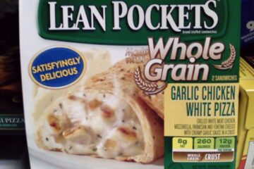 Lean Pockets Garlic Chicken White Pizza