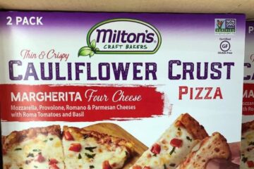 Milton's Cauliflower Pizza Costco Nutrition Facts