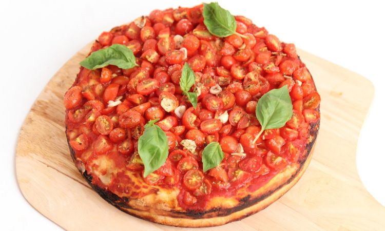 Recipe for Tomato Pie Pizza A Scrumptious Slice