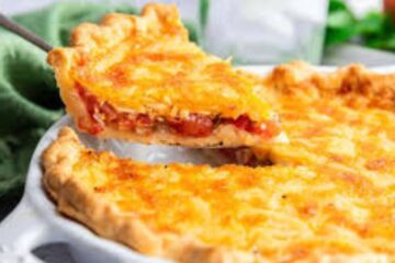 Recipe for Tomato Pie Pizza