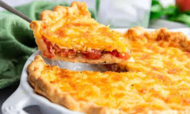 Recipe for Tomato Pie Pizza
