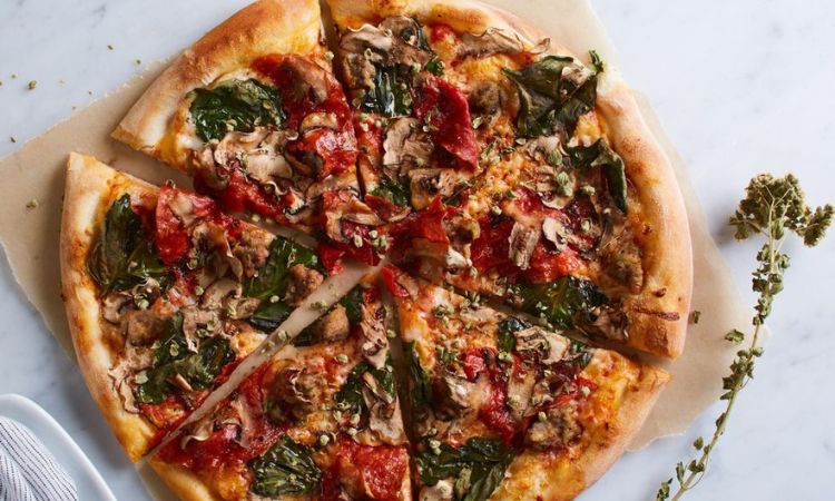 California Pizza Kitchen's Cauliflower Crust Delight: Savor the Blend!