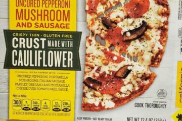 california pizza kitchen mushroom pepperoni sausage pizza cauliflower crust