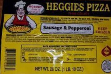 heggies sausage and pepperoni pizza cooking instructions