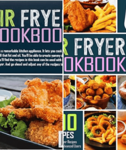 600 effortless air fryer recipes cookbook