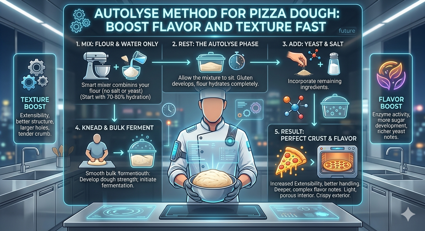Autolyse Method for Pizza Dough Ultimate Pizza Guide