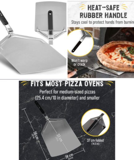 Checkered Chef 9.5x13" Foldable Pizza Peel