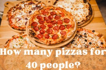 How Much Pizza to Order for 40 People