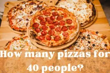 How Much Pizza to Order for 40 People