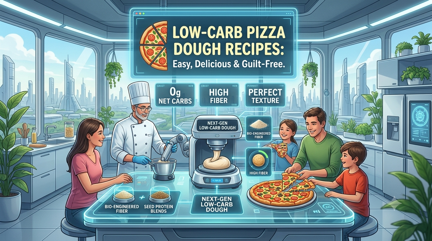 Low-Carb Pizza Dough Recipes