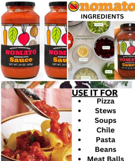 Nomato Sauce 2-Pack | Tomato-Free, Allergy-Friendly