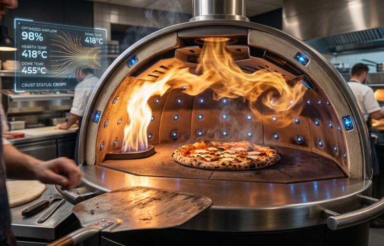 Pizza Oven Airflow Optimization