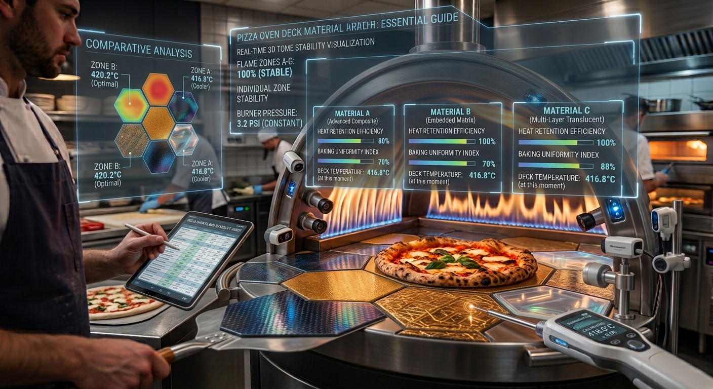 Pizza Oven Deck Material Comparison