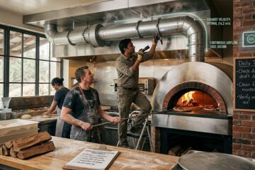 Pizza Oven Exhaust Airflow Continuity
