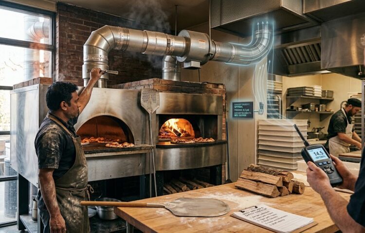 Pizza Oven Exhaust Airflow Reliability