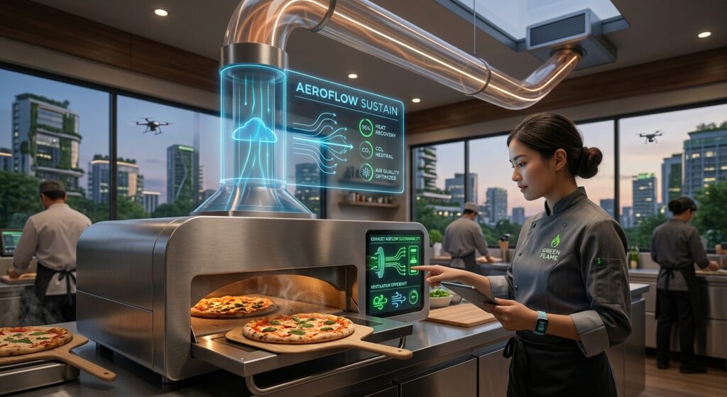 Pizza Oven Exhaust Airflow Sustainability: Improve Ventilation and Energy Efficiency 2 Pizza Oven Exhaust Airflow Sustainability