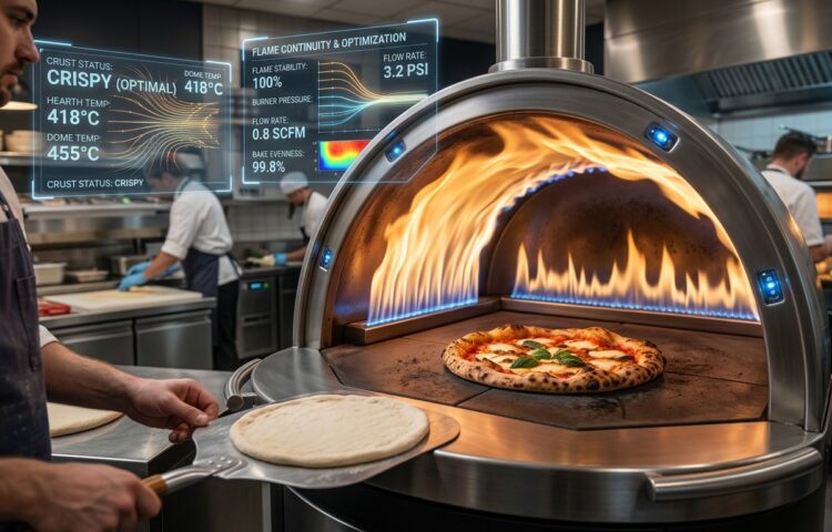 Pizza Oven Flame Continuity