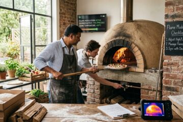 Pizza Oven Flame Modulation