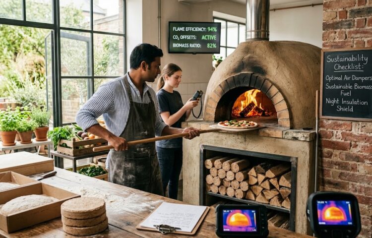Pizza Oven Flame Sustainability