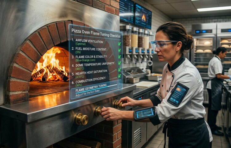 Pizza Oven Flame Tuning Checklist