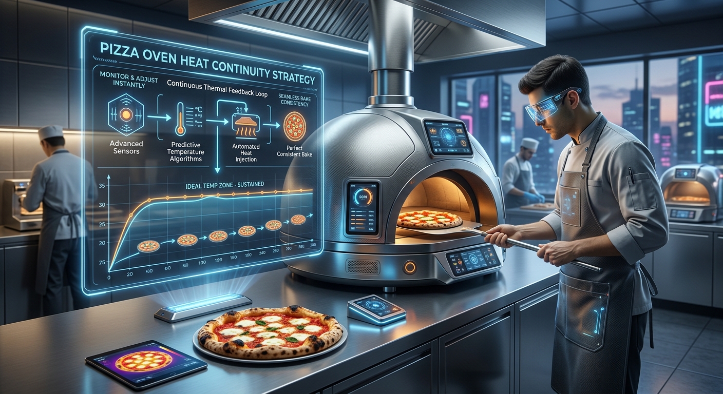 Pizza Oven Heat Continuity Strategy