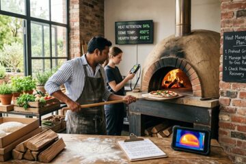 Pizza Oven Heat Management Plan