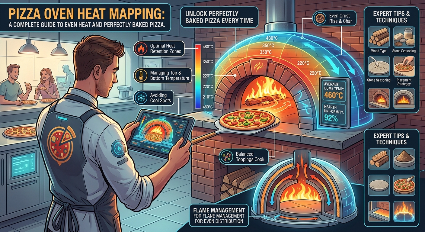 Pizza Oven Heat Mapping