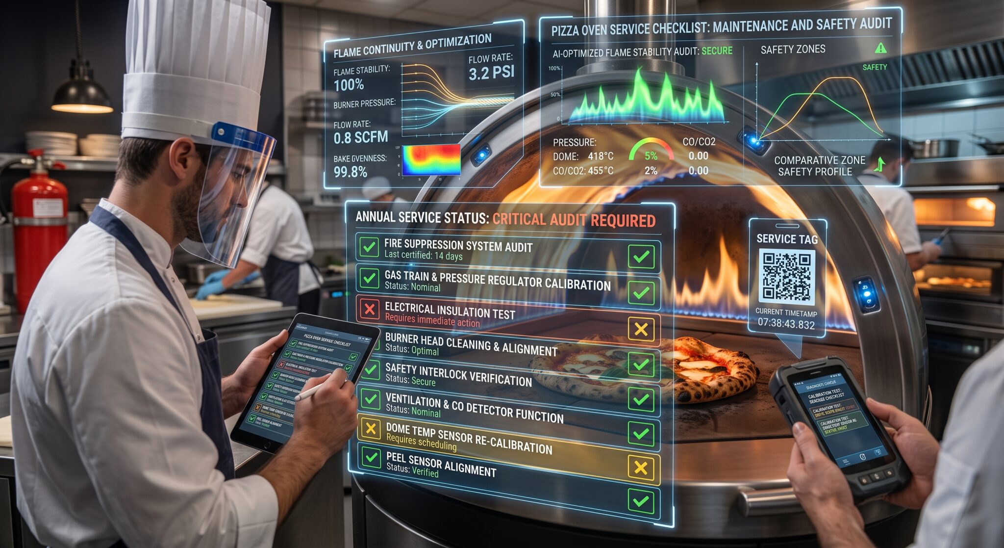 Pizza Oven Service Checklist