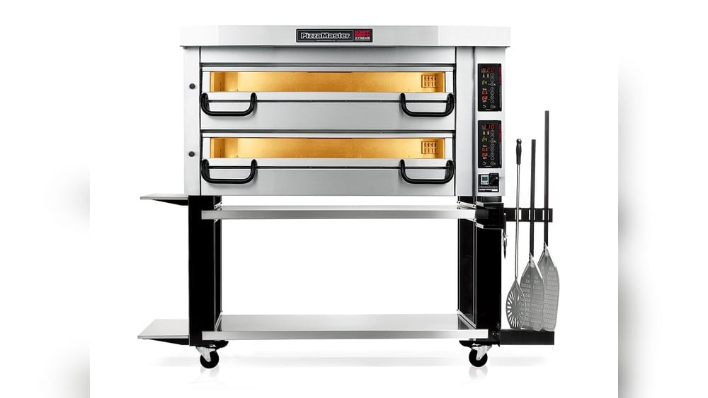 Pizza oven heat ramp-up guide